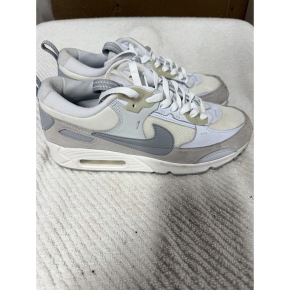 Nike Shoes - Nike Air Max 90 Futura Summit Women 9 US, 40.5 EU White Grey Sneakers DM9922-103